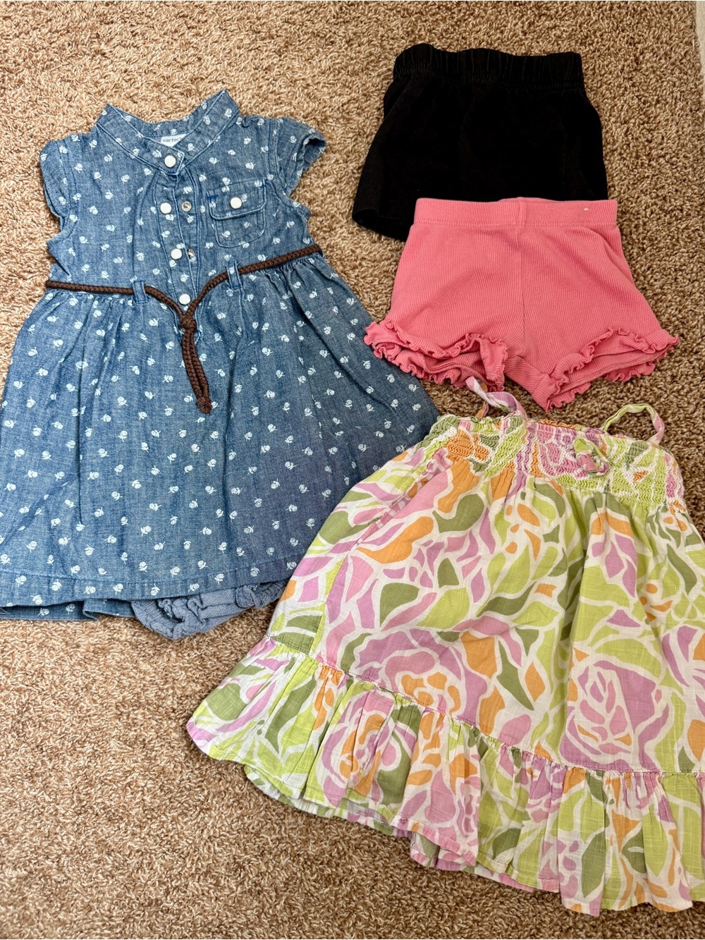 12 Months Summer Bundle Dresses and Shorts